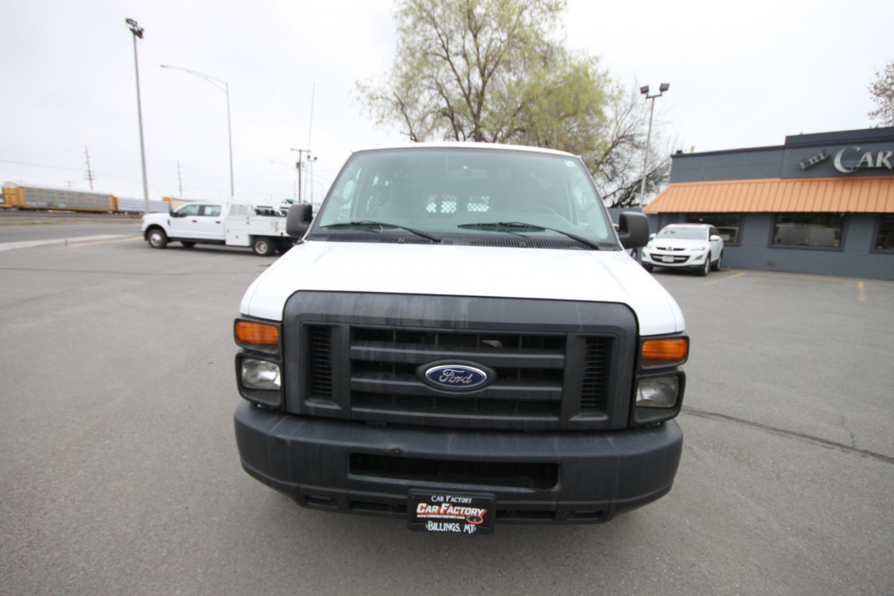 2014 White /Grey Ford E-Series Van (1FTSS3EL3ED) with an 5.4L V8 engine, Automatic transmission, located at 4562 State Avenue, Billings, MT, 59101, (406) 896-9833, 45.769516, -108.526772 - Photo #8